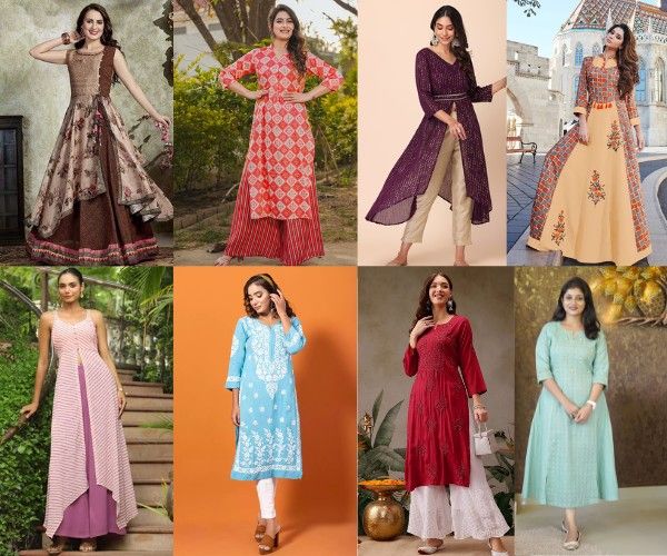ऑफिस लुक को स्टाइलिश बनाने के लिए टॉप 10 ट्रेंडी डिज़ाइनर कुर्तियाँ